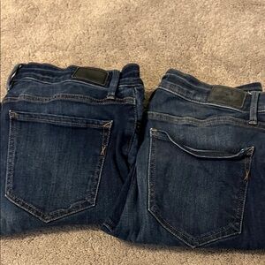 Express Dark Blue stretch Denim Jeans leggings bundle